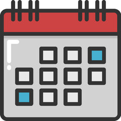Calendar Vector Icon