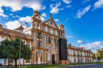 Palacio de la Merced in Cordoba Plaza de Colon, Andalusia, Cordoba, Spain.