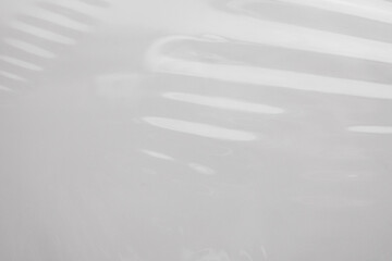 White plastic film wrap texture background