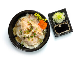 Pork Dumplings in clear Soup recipe chinese Food Style