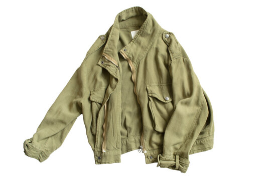 Military Jacket Isolated