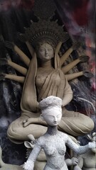 art, culture, effect, bengali culture, bengali, kolkata , west bengali, india, durga face ,creative, durga puja, durga face art,