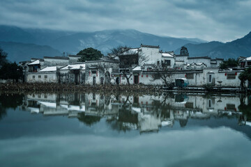Fototapeta premium 中国安徽黄山市黟县宏村