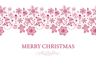 Fototapeta premium Christmas card.