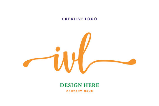 IVL lettering logo is simple, easy to understand and authoritative