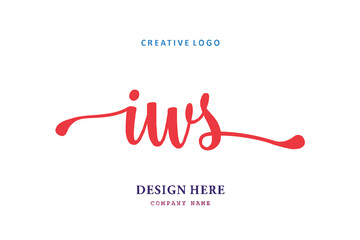 IWS lettering logo is simple, easy to understand and authoritative