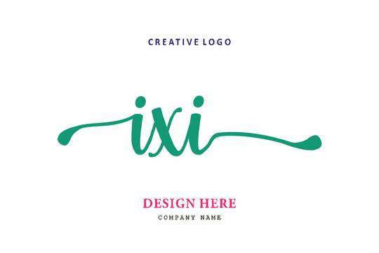IXI lettering logo is simple, easy to understand and authoritative