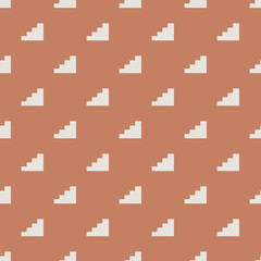 Abstract vector drawing. Mid century modern boho style