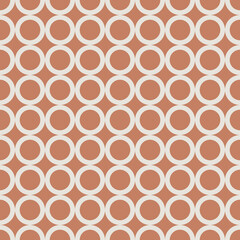 Abstract vector drawing. Mid century modern boho style