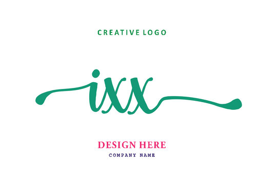 IXX lettering logo is simple, easy to understand and authoritative