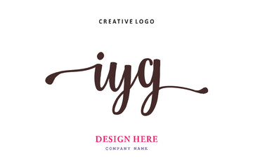 IYG lettering logo is simple, easy to understand and authoritative