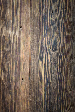Texture of old wood natural background, top view