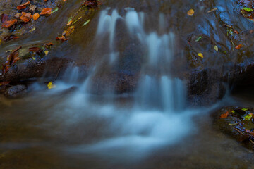 Fototapeta na wymiar Erfelek Waterfalls, Hiking Area, Sinop, Turkey