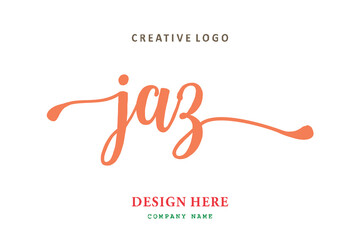 JAZ lettering logo is simple, easy to understand and authoritative