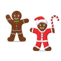 Gingerbread man. set of two