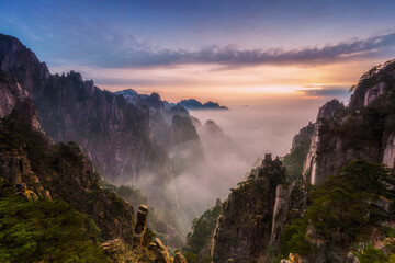中国安徽黄山市黄山风景区