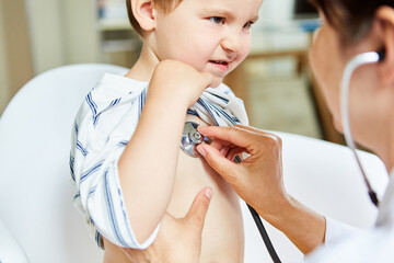 Eavesdropping on the lungs of a child with bronchitis