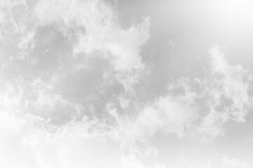 Black grey Sky with white cloud and clear abstract . Blackdrop for wallpaper backdrop background.
