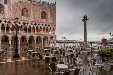 Empty Venice. Ducal Palace