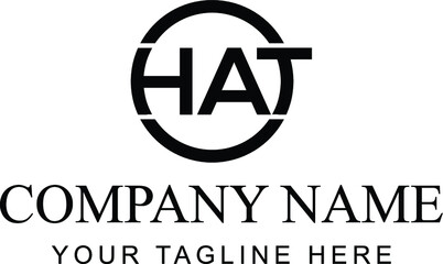 HAT Letter Logo