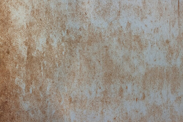 Old rusty metall wall surface light texture macro