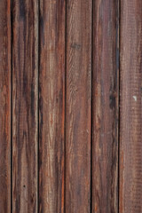 Shabby light brown wooden vertical texture macro