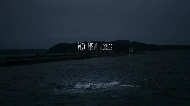 "NO NEW WORLDS" art structure 