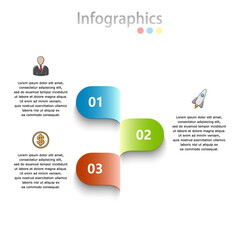 Vector abstract illustration. Infographics.