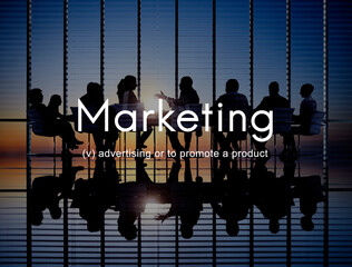 Marketing Strategy Branding Advertising Commercial Plan Concept