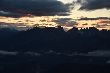 Tramonto sulle Dolomiti