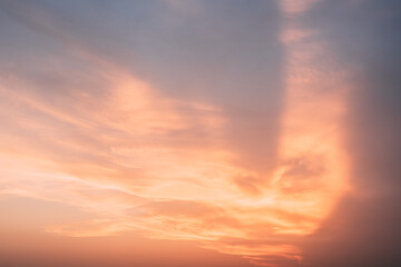 Obraz premium sunset in the sky