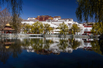 Fototapeta na wymiar 中国西藏拉萨布达拉宫