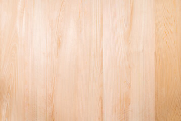 Top view of hand towel and wooden background