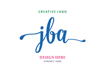 JBA lettering logo is simple, easy to understand and authoritative