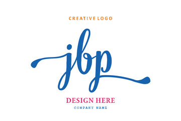 JBP lettering logo is simple, easy to understand and authoritative