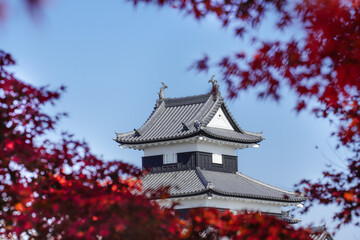 福島県白河市・秋の小峰城