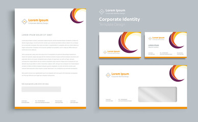 Corporate Business  Identity template design Vector abstract stationery , Gift Items Color promotional souvenirs elements. link digital technology set, 
