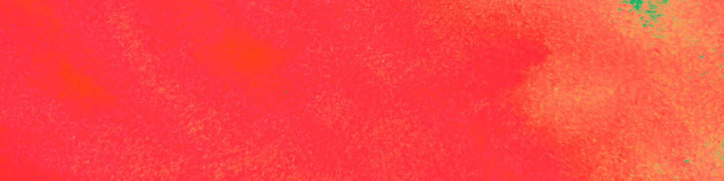 Watercolor Red and Green Vibrant Gradient. Leafy