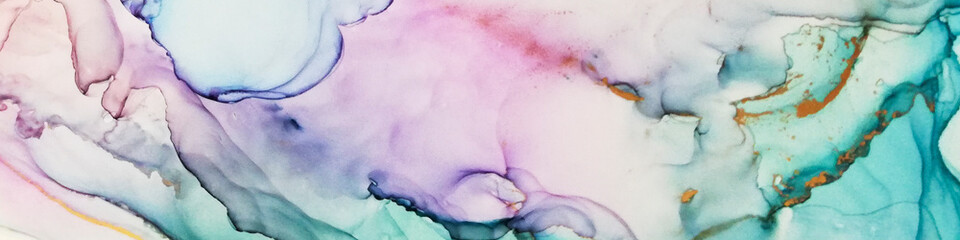 Creativity Banner.  Liquid Sky Picture. Modern