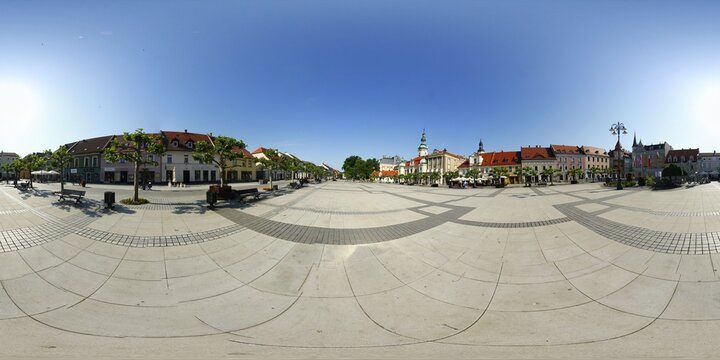 Pszczyna City Center HDRI Panorama
