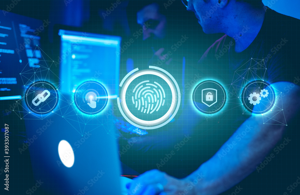 Poster computer data protection security system