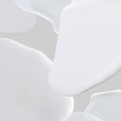 Abstract white paint wall paper background