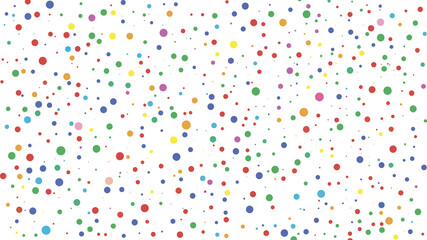 background with colorful confetti