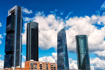 Fototapeta premium four towers Madrid