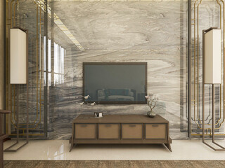 simple modern living room sofa with coffee table, with green plants on the table.