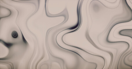 Cream Wavy Colored Liquid Motion Lines Abstract Background