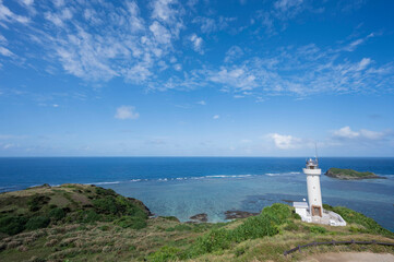 Fototapeta na wymiar 石垣島の青い海