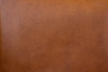 Deurstickers brown leather texture background © Praew stock