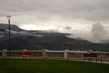 Park in the suburbs of Bilbao