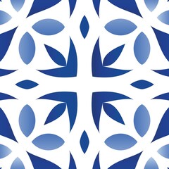 Obraz premium Portuguese vintage azulejo tiles.